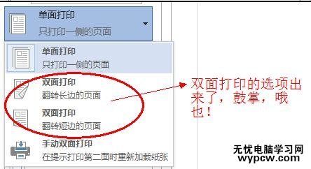 word2013中怎樣設(shè)置雙面打印和打印范圍