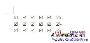 方框里打鉤完成