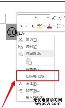 word2013中如何輸入帶圈100