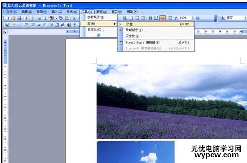Word中利用宏批量修改圖片大小的操作技巧