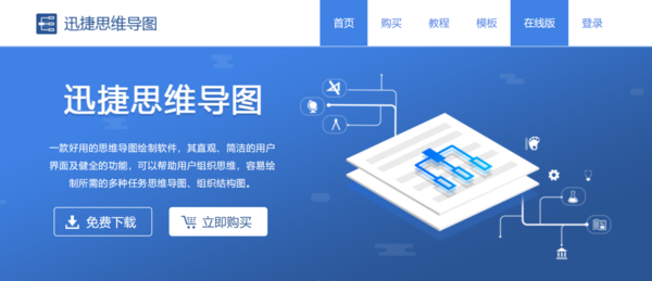 如何使用迅捷思維導圖在線版制作導圖？導圖又如何保存成圖片呢？