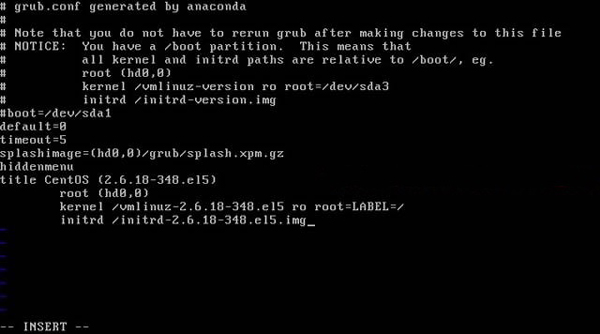 CentOS開機時出現GRUB引導錯誤怎么辦?