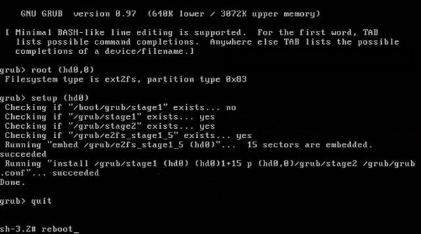 CentOS開機時出現GRUB引導錯誤怎么辦?