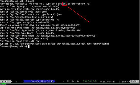 Linux下如何利用訪問控制列表來限制用戶權(quán)限