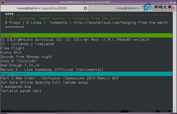 在Linux上如何安裝使用SoundCloud