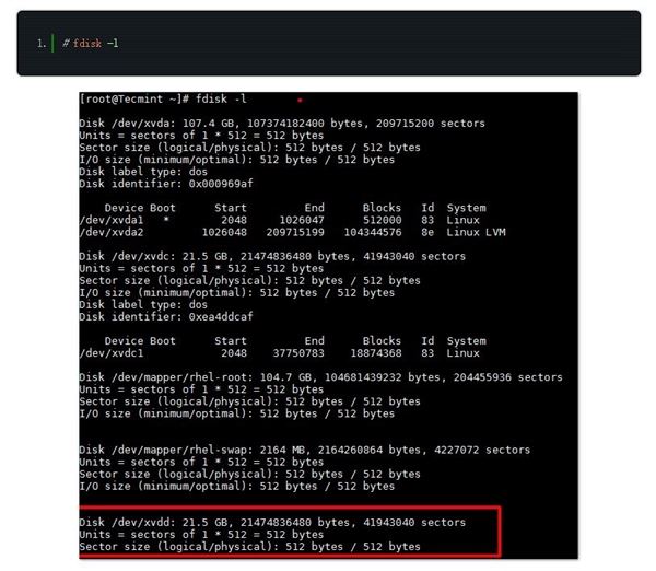如何在Linux中添加一塊大于2TB的新磁盤(pán)?