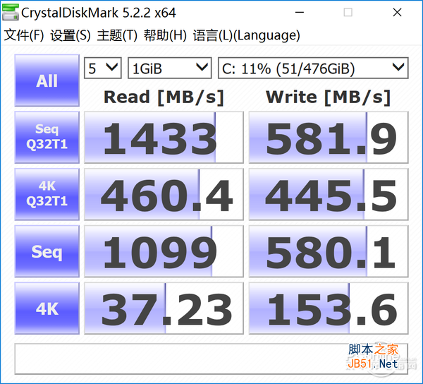 CrystalDiskMark硬盤測試 CrystalDiskMark硬盤測試