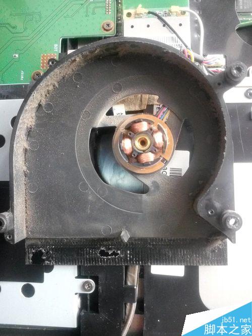 華碩K401筆記本清灰