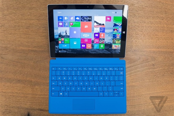 499美元!Surface 3真機圖賞:運行Win 8.1