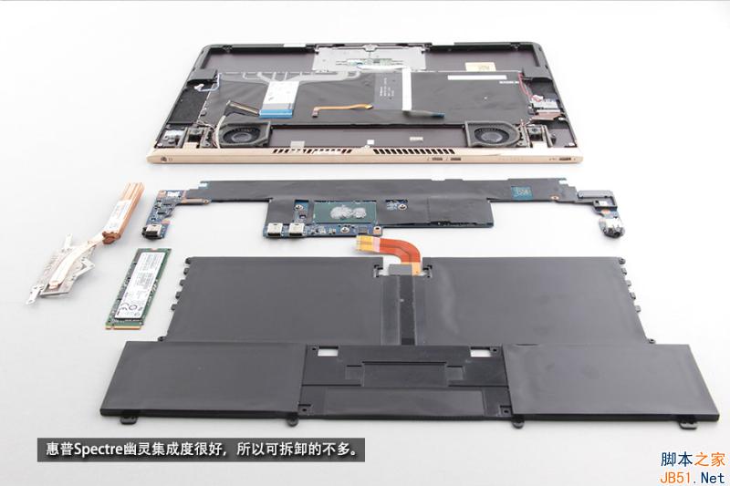 惠普Spectre幽靈筆記本做工怎么樣 惠普Spectre幽靈拆解圖文評測