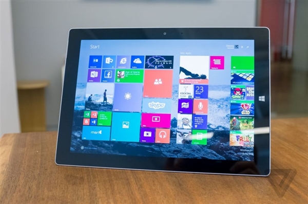 499美元!Surface 3真機圖賞:運行Win 8.1