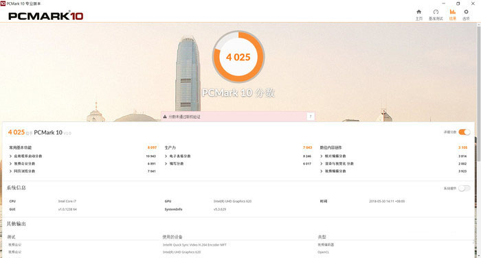 PCMark 10基準測試 PCMark 10基準測試