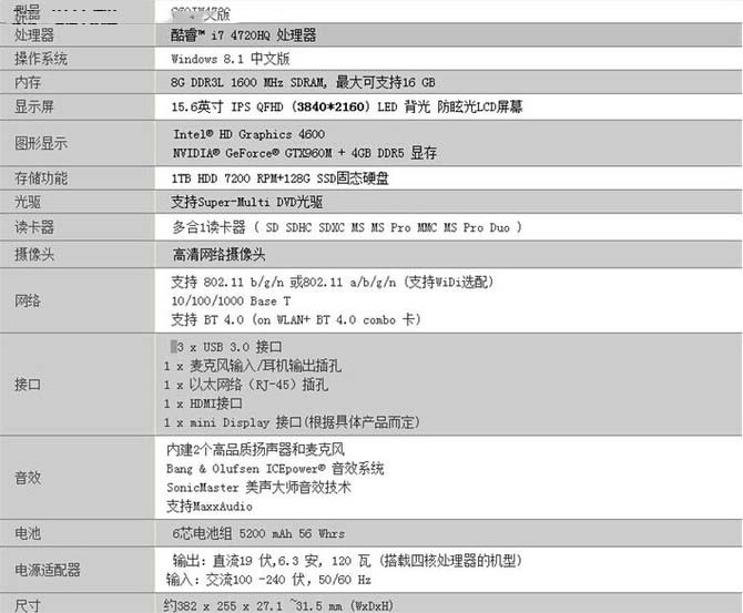 全高清屏你就滿足了? 4K屏游戲本推薦