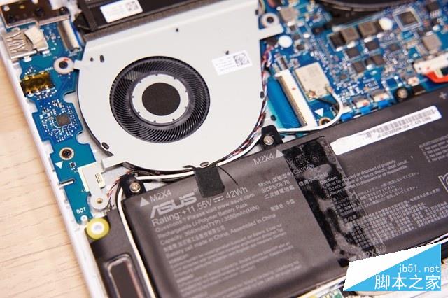 平民價格的四面窄邊框 華碩a豆筆記本13拆機圖