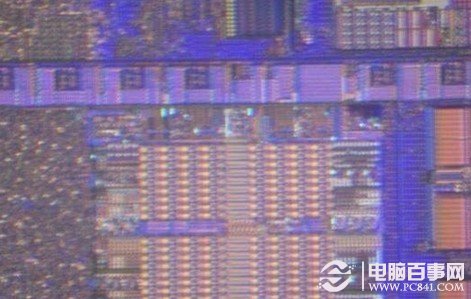 Google地圖?NO!這是CPU內部放大200倍的照片
