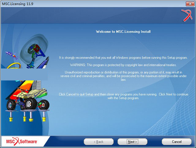 Msc Nastran 2012安裝教程