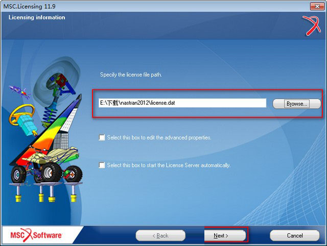 Msc Nastran 2012安裝教程