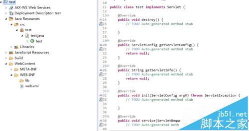 eclipse怎么創(chuàng)建servlet中class并配置servlet