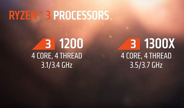 R3 1300X和1200哪個(gè)好?AMD銳龍3 1300X與1200的區(qū)別