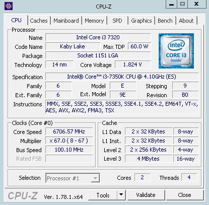 Intel首款能超頻i3-7350K性能狂飆 媲美i7-2600K