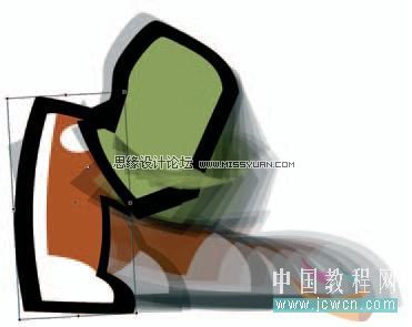 Flash cs3教程:人物行走動畫制作技巧,PS教程,思緣教程網