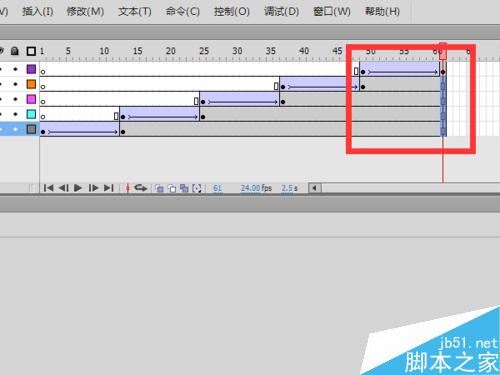 怎樣在FLASH中制作移動的字