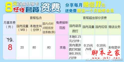 百度神卡怎么樣？百度神卡套餐資費一覽詳情介紹