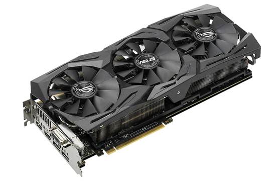 超級卡皇 華碩ROG STRIX GTX1080Ti問世 