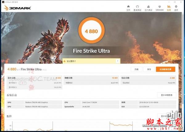 RX 480雙卡跑分曝光!戰平GTX 1080