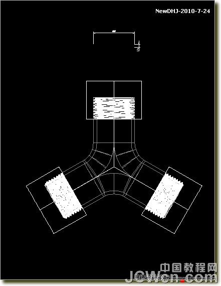 AutoCAD三維建模教程:三通管的制作過程,PS教程,思緣教程網(wǎng)