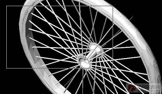 三維單車車輪--教程(原創) 武林網 CAD教程