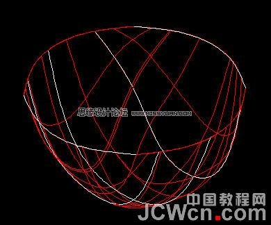 AutoCAD 2011教程:用曲面命令制作帽子,PS教程,思緣教程網