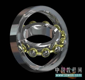 AutoCAD教程:軸承建模全過程_送給新手 武林網(wǎng) CAD教程