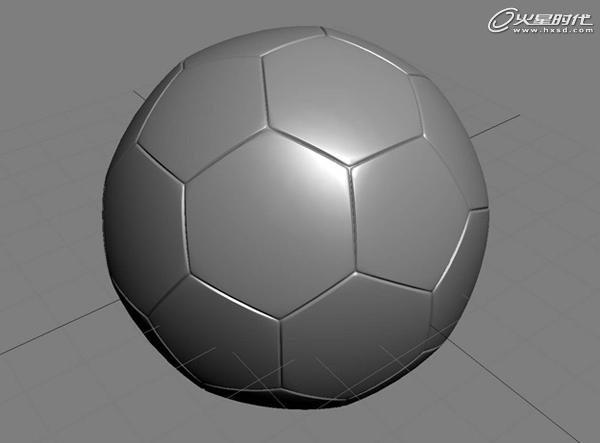 3DSMAX制作足球貼圖 武林網(wǎng) 3DSMAX材質(zhì)貼圖教程