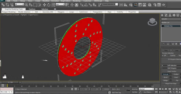 3DSMAX汽車剎車盤建模教程 武林網(wǎng) 3DSMAX建模教程