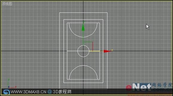 籃球場(chǎng)建模教程_VeVB.COm