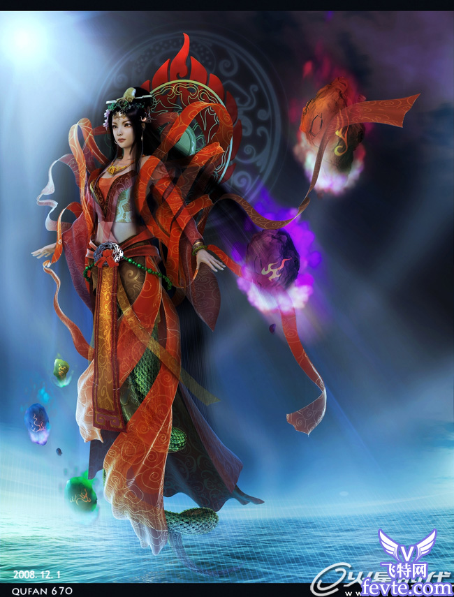 3DMAX打造女媧角色教程 武林網(wǎng) 3DSMAX角色教程