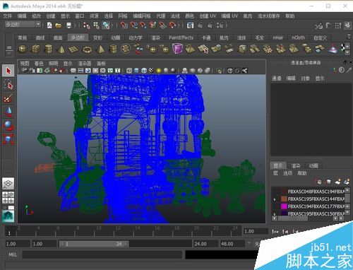 如何將3dsmax模型導(dǎo)入MAYA中