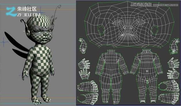 3ds max制作蝴蝶寶寶建模教程,