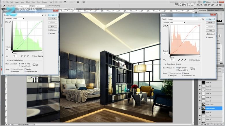 3dmax制作個性臥室效果圖教程,