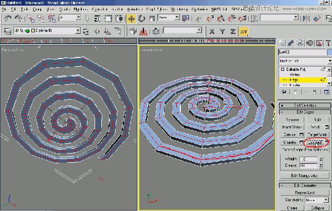 3DS max制作立體感的蚊香實(shí)例教程,破洛洛