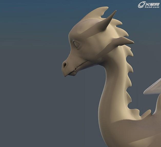 3DSMAX制作可愛卡通小龍角色 武林網 3DSMAX角色教程