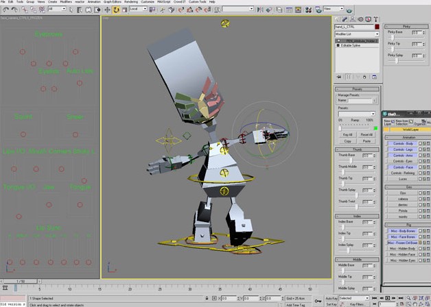 3dsMax打造Q版外星人 武林網 3DSMAX角色教程