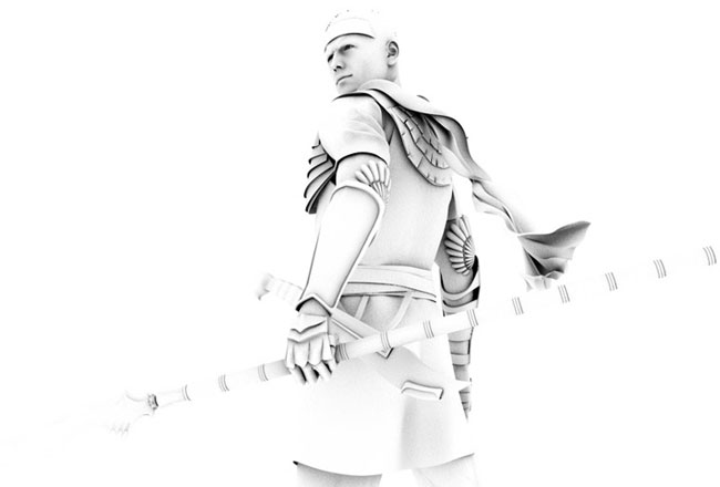 3DMAX打造伊朗Sohrab 武林網 3DSMAX角色教程