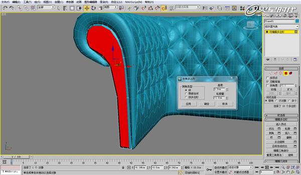 3DSMAX歐式沙發(fā)建模教程 武林網(wǎng) 3DSMAX建模教程