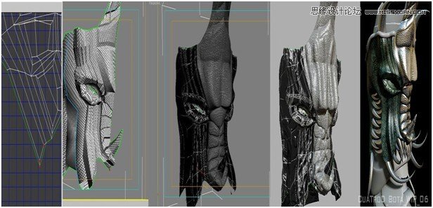 3Ds Max制作超酷龍形殘繞的戰士教程,破洛洛