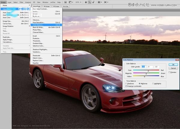3DMAX制作炫酷的紅色跑車教程,PS教程,思緣教程網(wǎng)