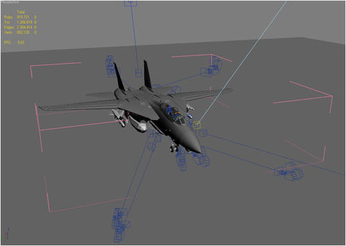 3DSMax打造F-14Tomcat戰斗機教程 武林網 3DSMAX建模教程