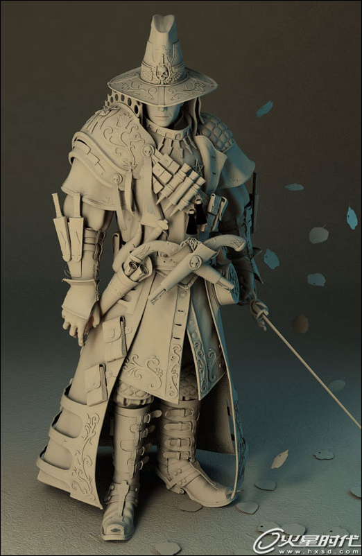3DMAX角色寫實詳解 武林網 3DSMAX角色教程