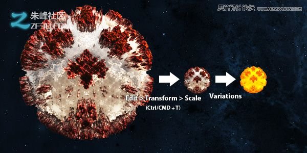 3Dmax創(chuàng)建壯觀的三維空間爆炸效果,
